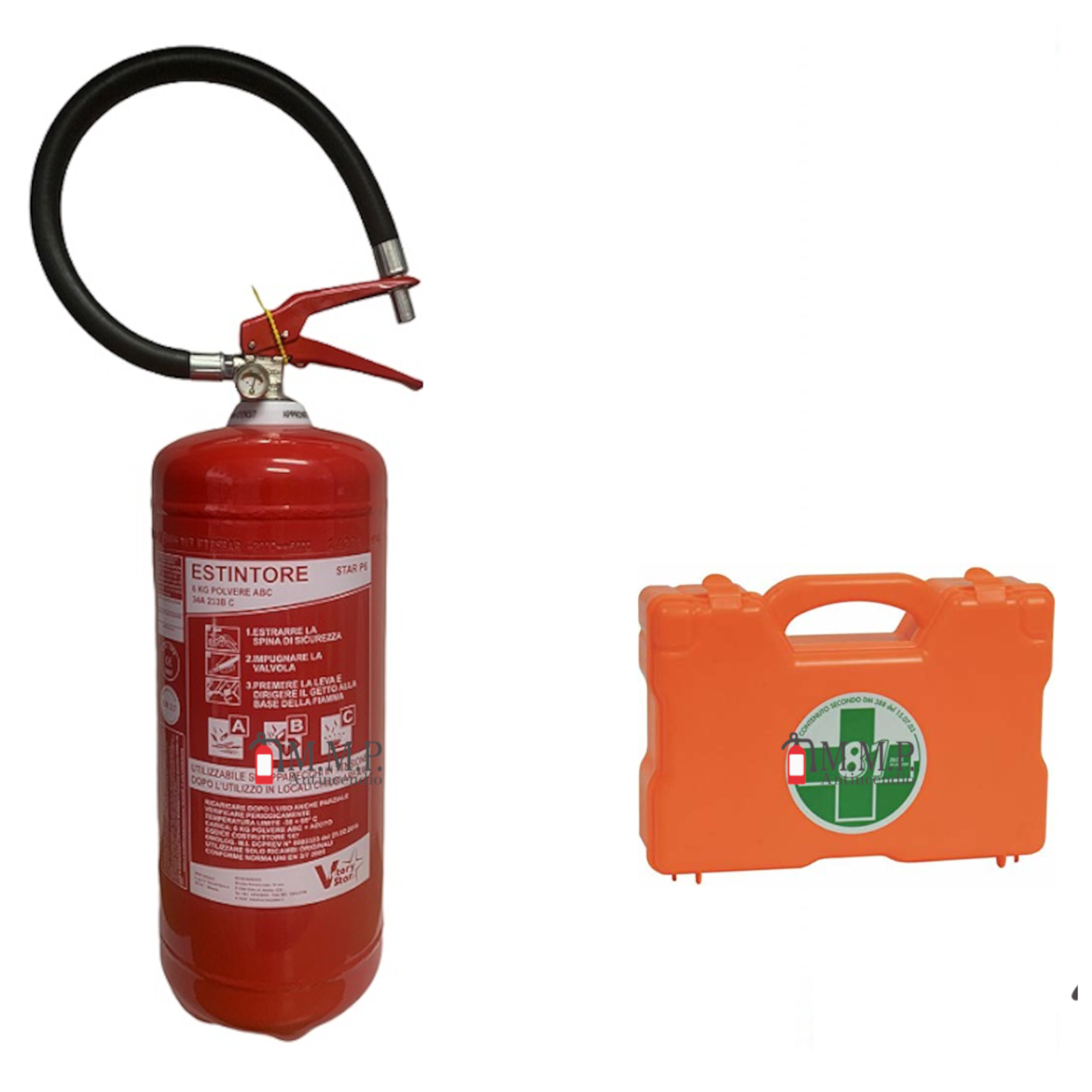 KIT ANTINCENDIO ESTINTORE