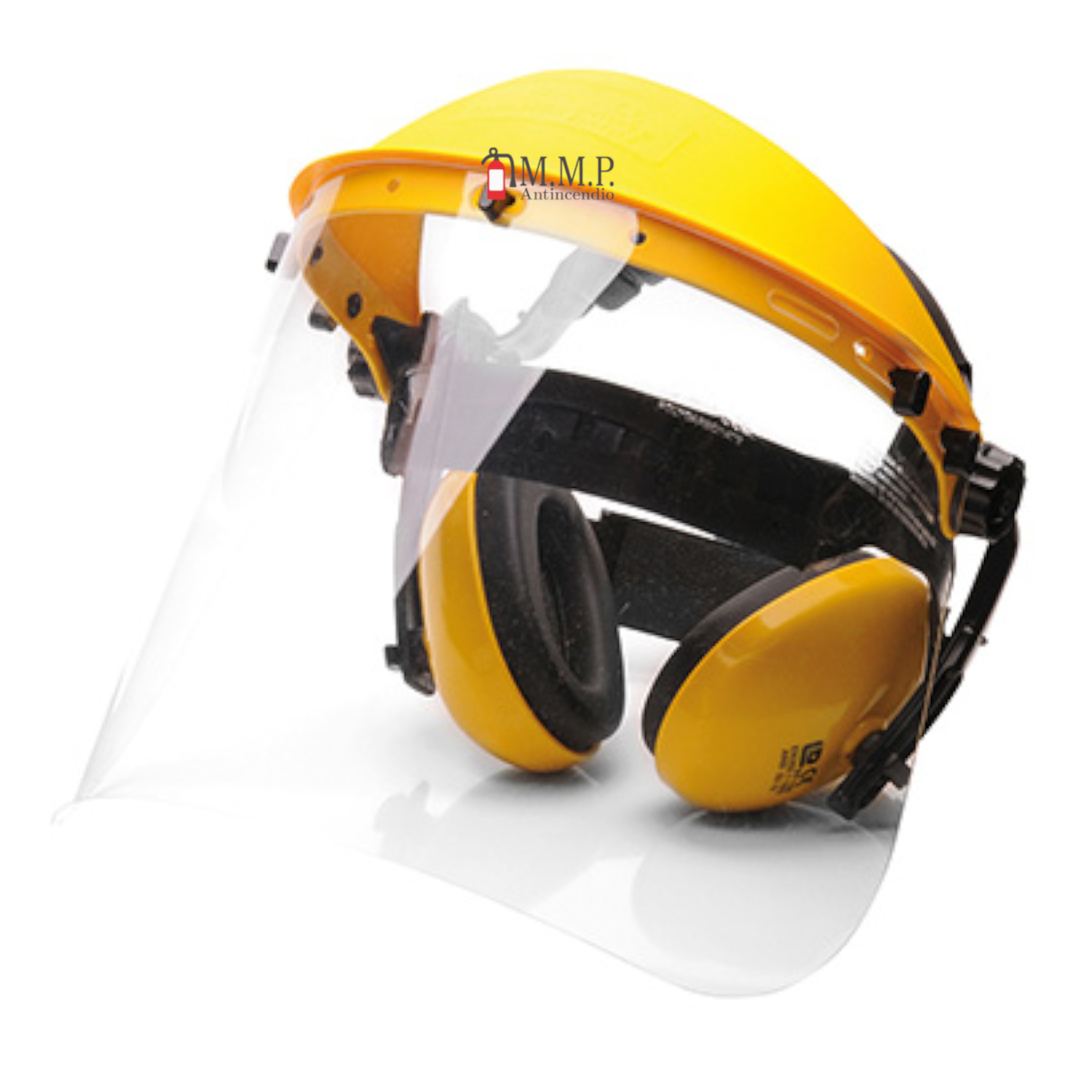 Kit Visiera di protezione DPI Giallo