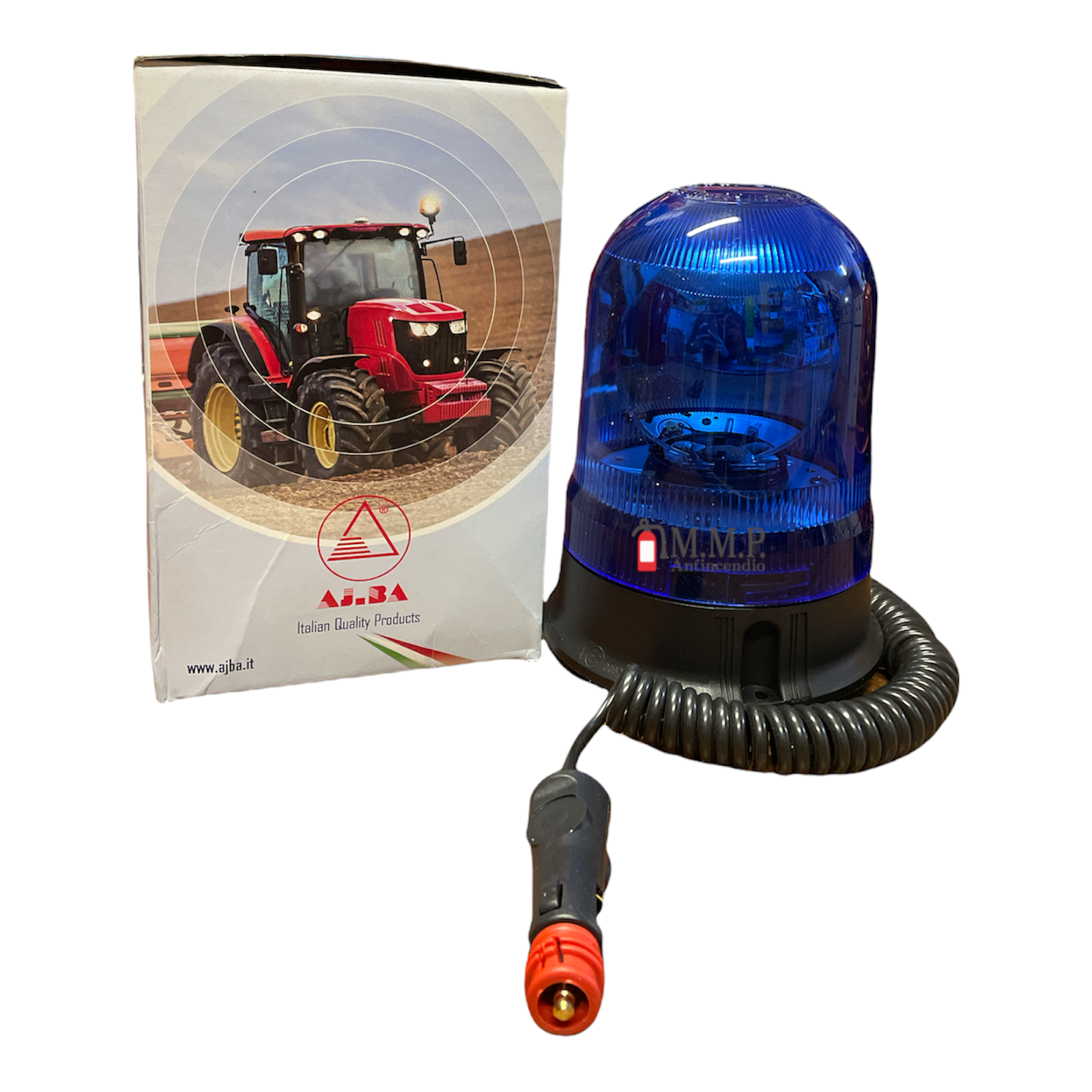 Giro faro Blu 12 24 V