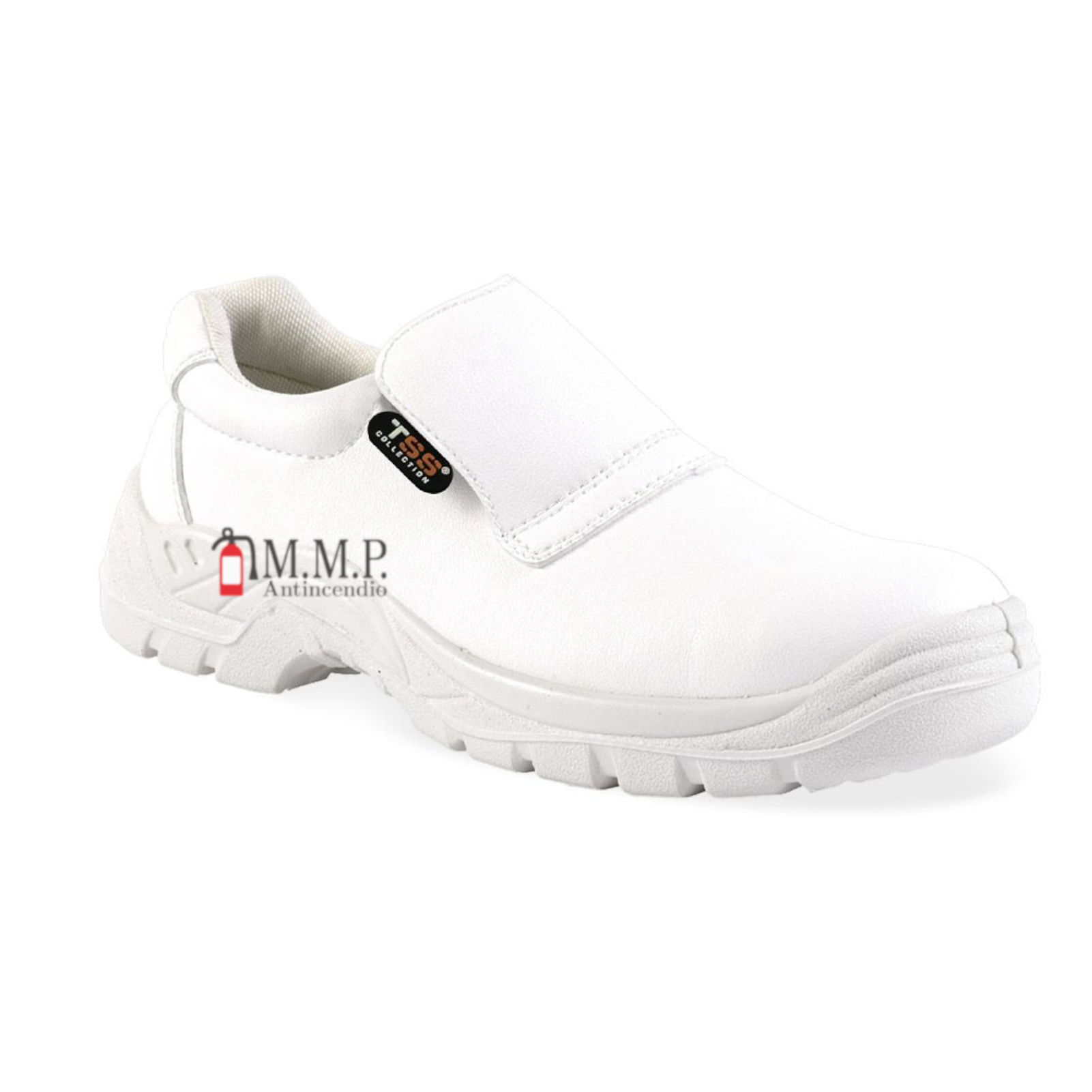 Scarpe Tecnosafe Da Lavoro Mocassino Bianco S2