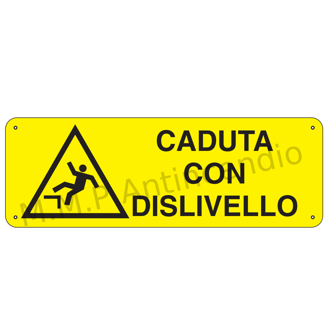 Caduta con dislivello