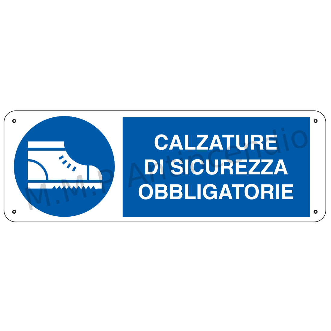 Calzature di sicurezza obbligatorie