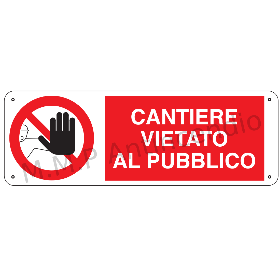 Cantiere vietato al pubblico