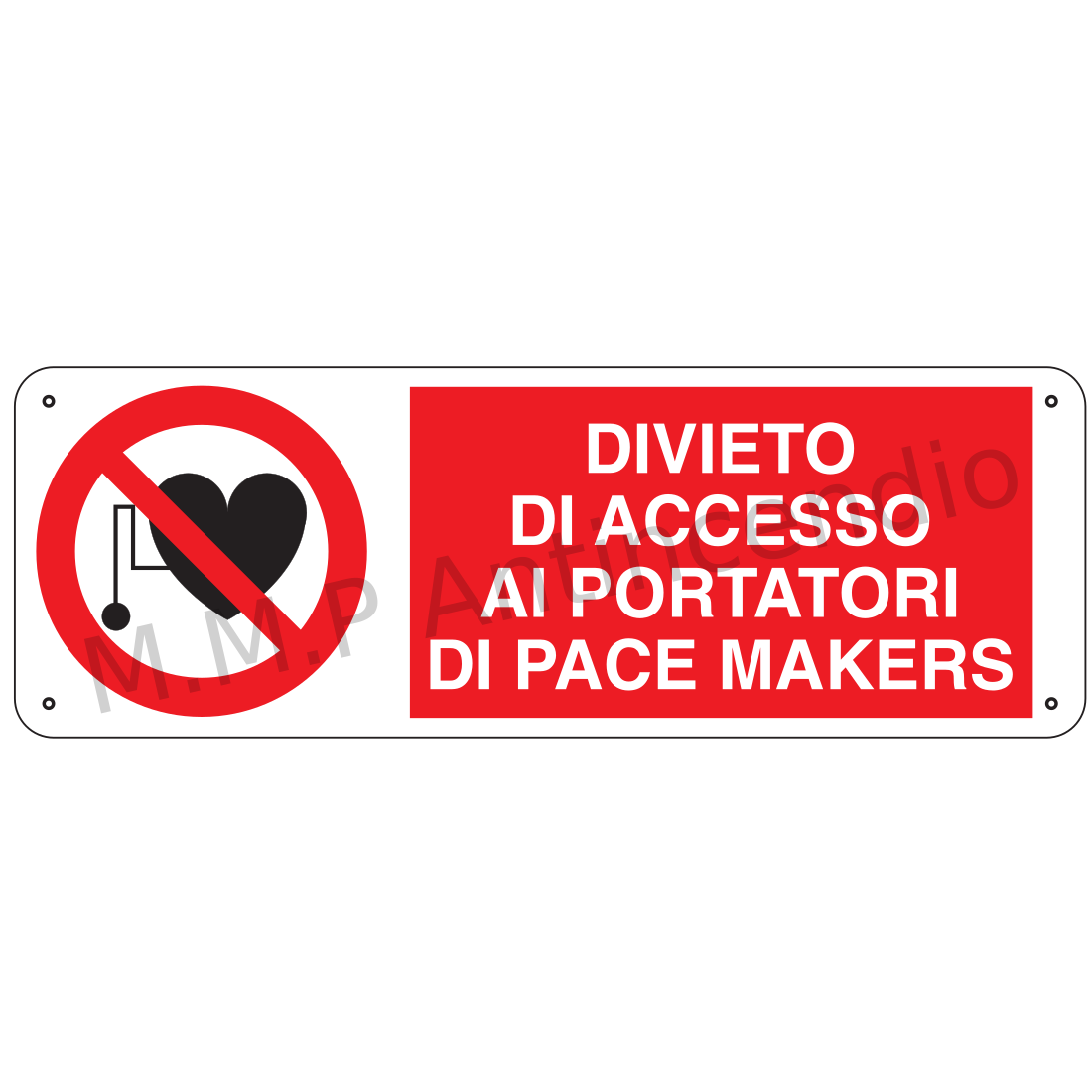 Divieto di accesso ai portatori di pace makers