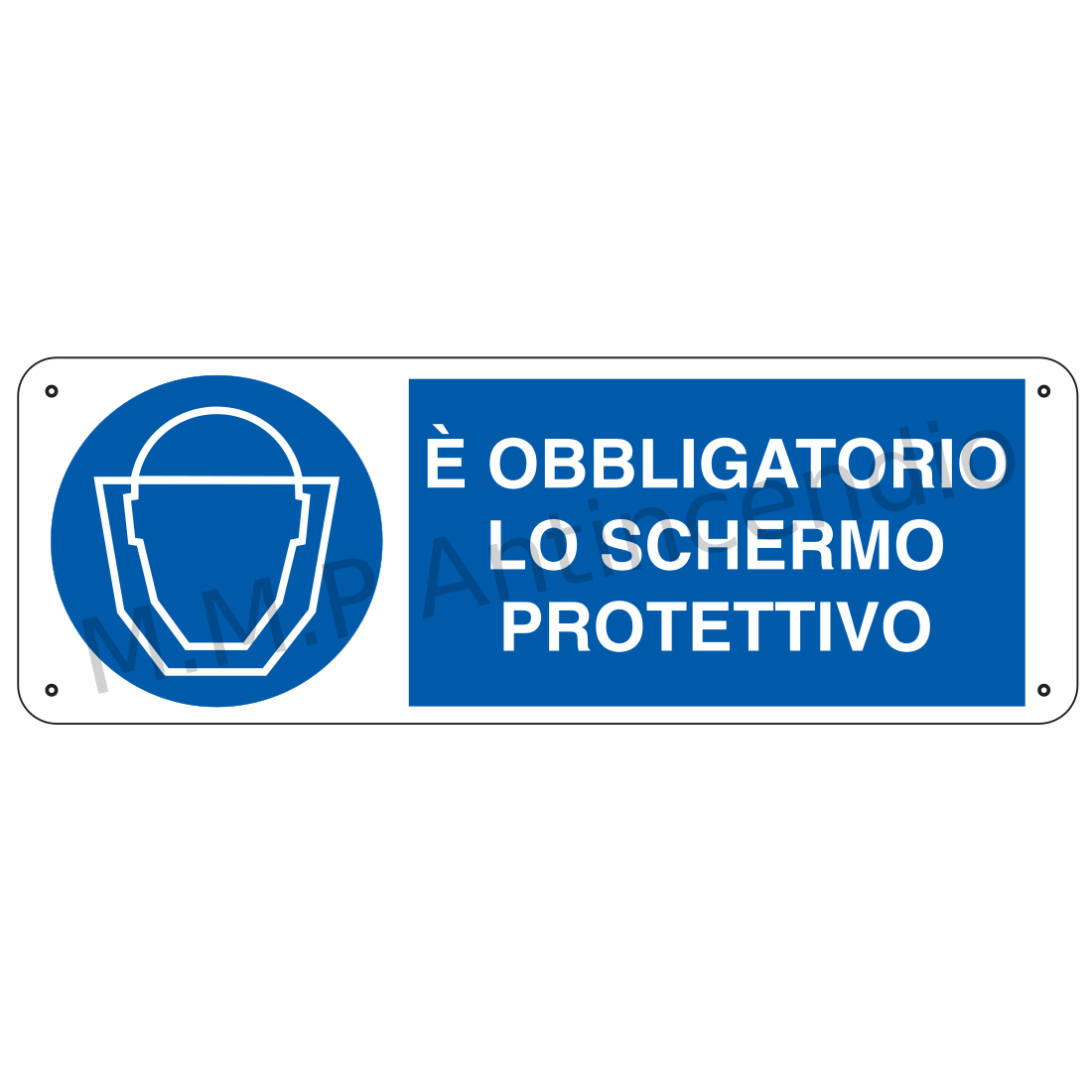 E obbligatorio lo schermo protettivo