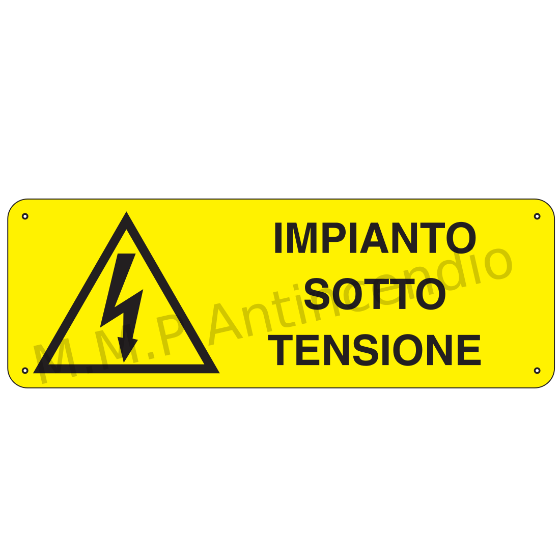 Impianto sotto tensione