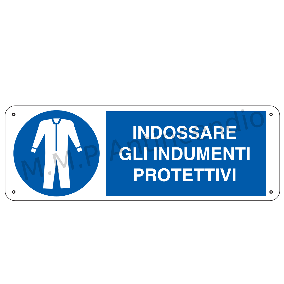 Indossare gli indumenti protettivi