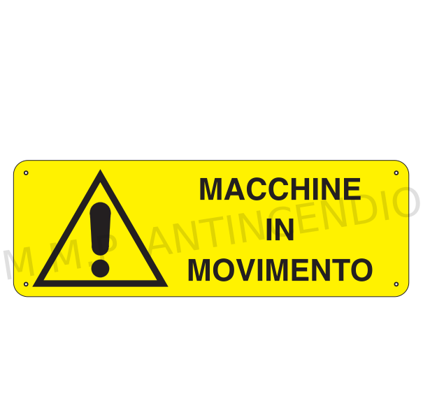 Cartello Macchine in movimento