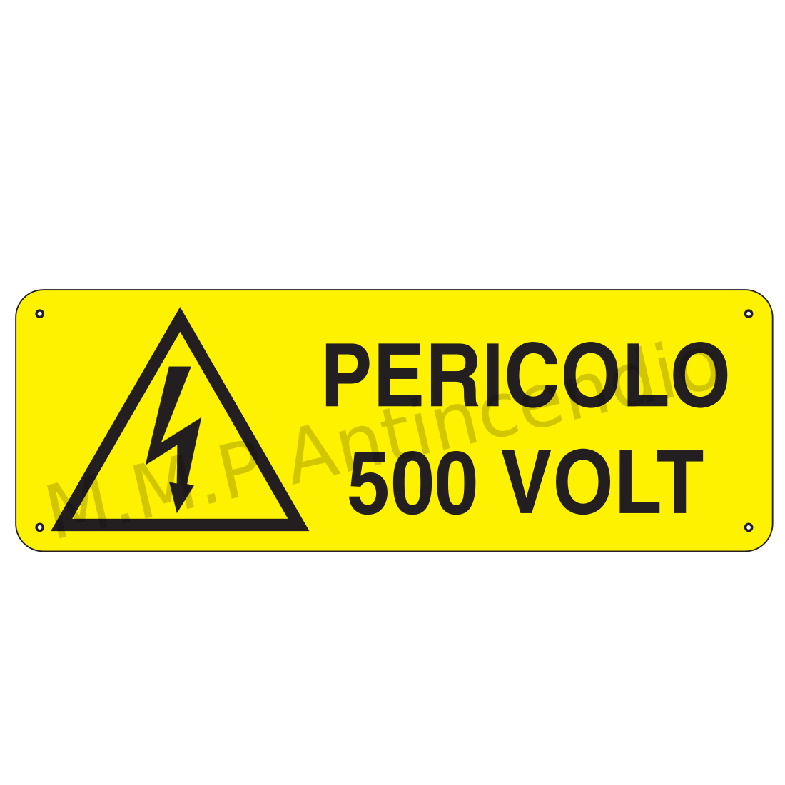Pericolo 500 V