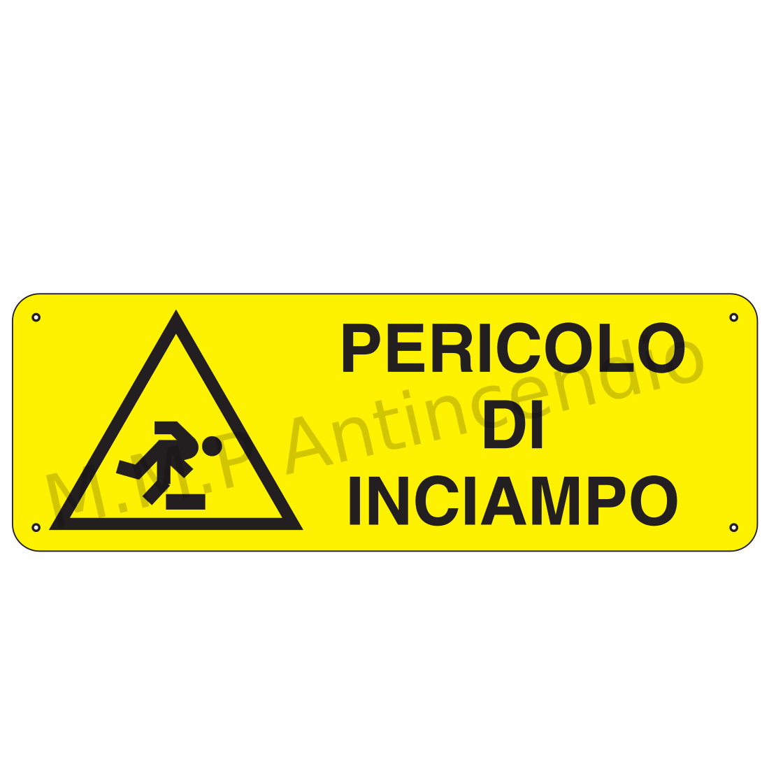 Pericolo di inciampo