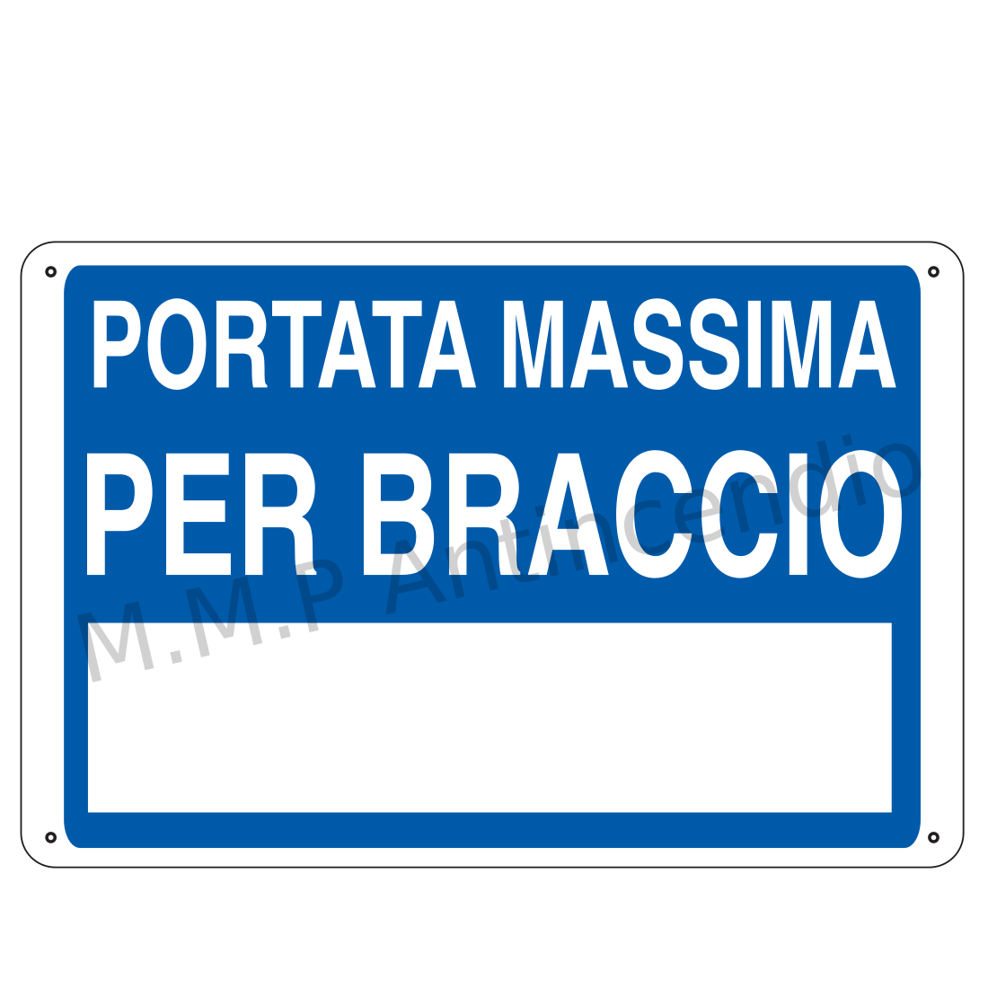 Portata massima per braccio