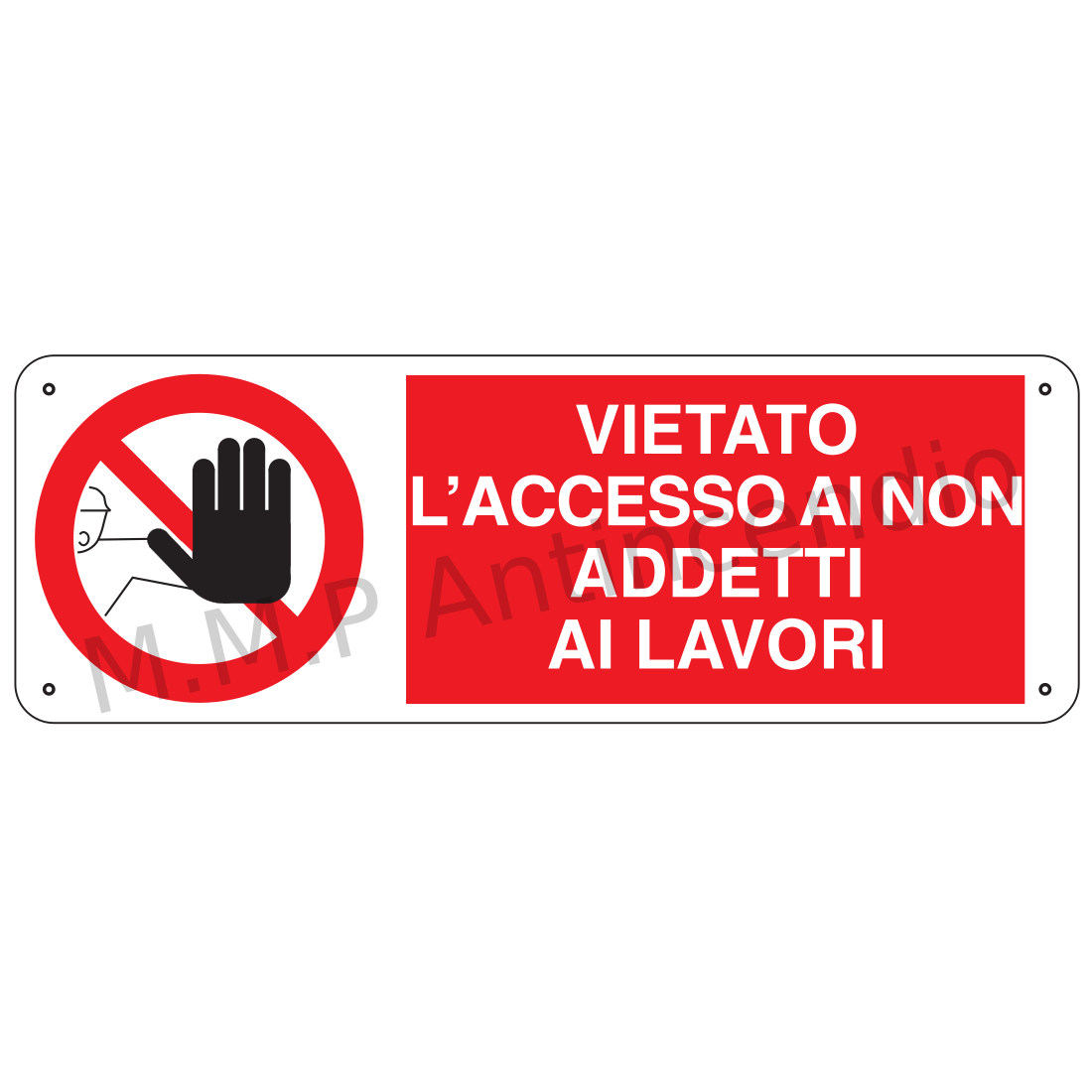 Vietato l'accesso ai non addetti ai lavori