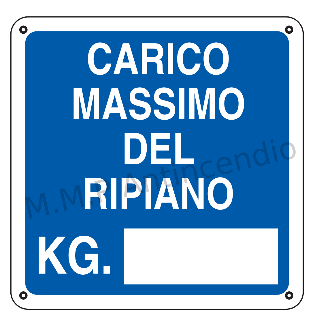 Carico massimo del ripiano kg