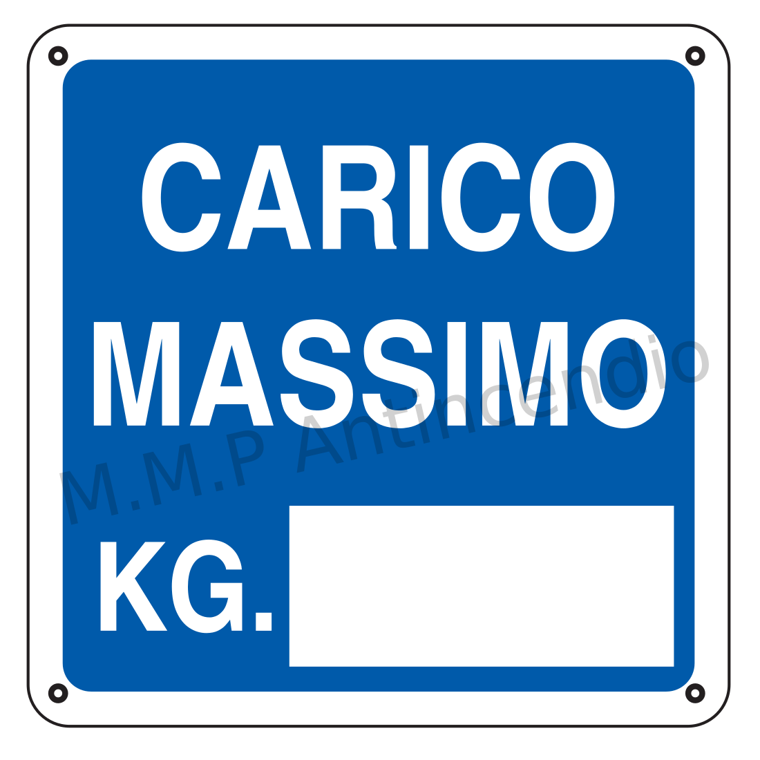 Carico massimo kg