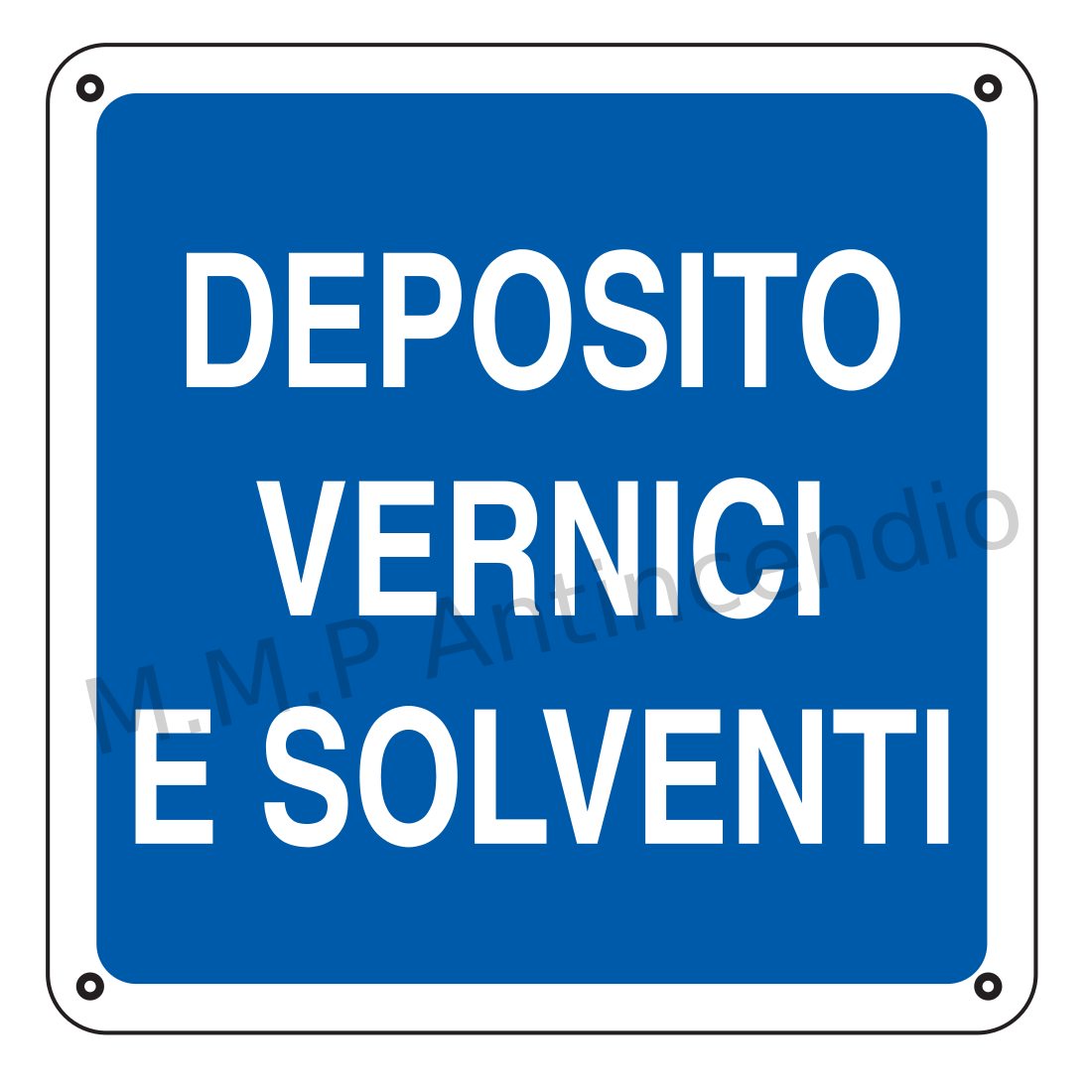 Deposito vernici e solventi