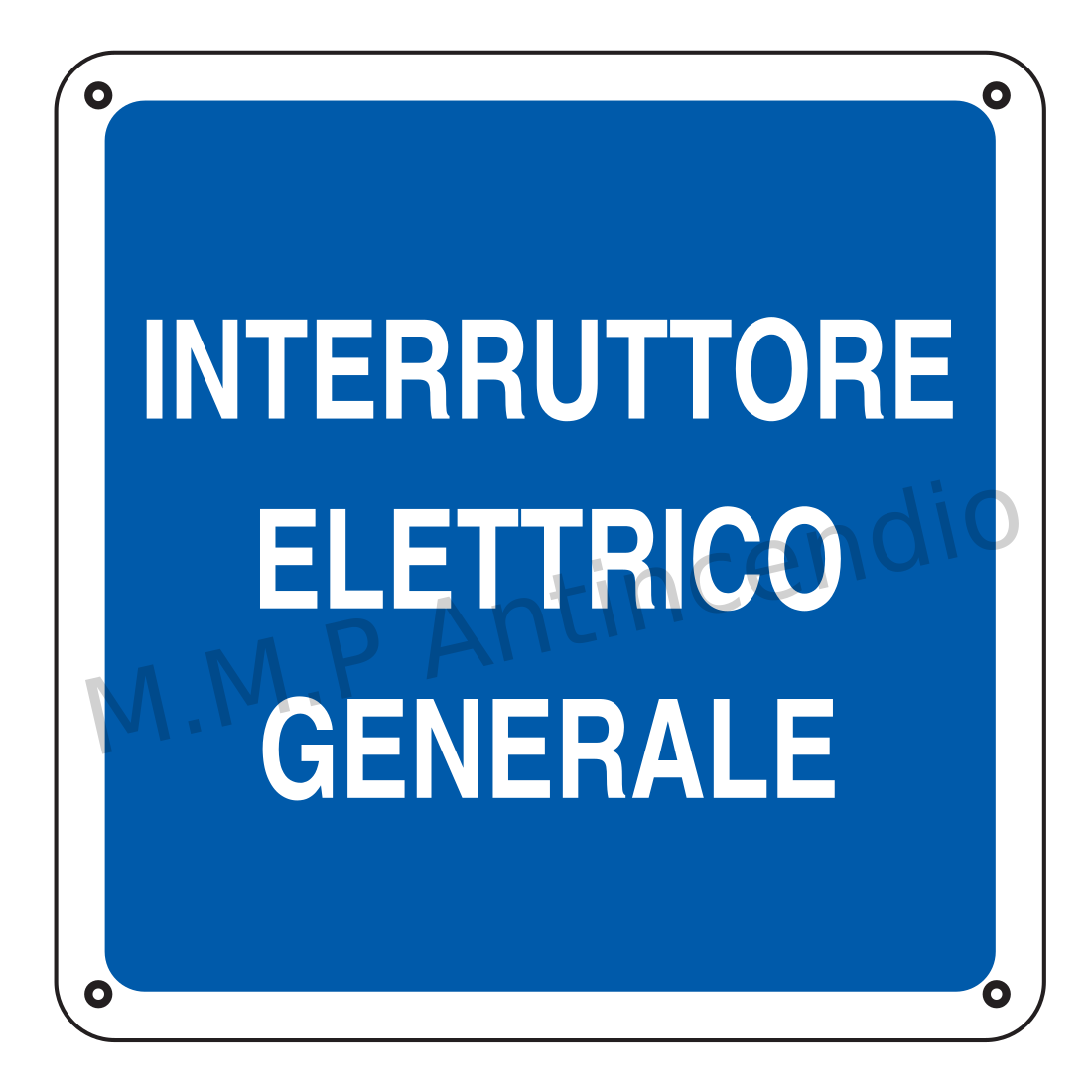 Interruttore elettrico generale