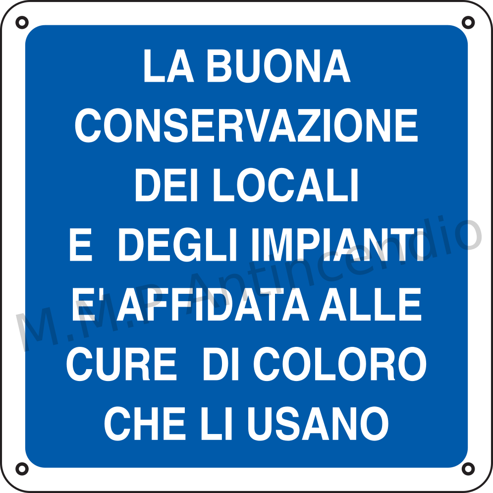 La buona conservazione del locali