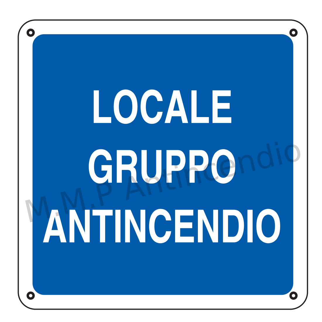 Locale gruppo antincendio