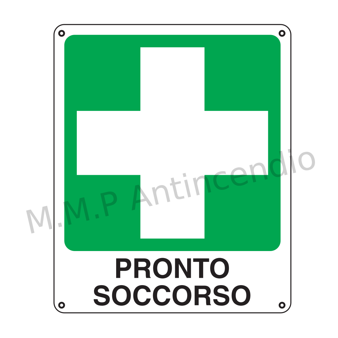 Cartello Pronto soccorso