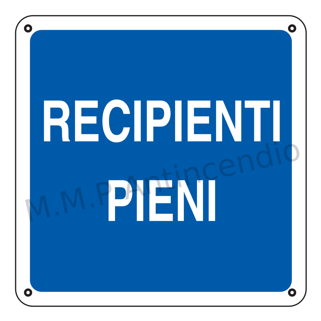 Recipienti pieni