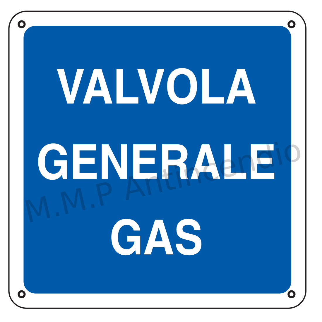 Valvola generale gas