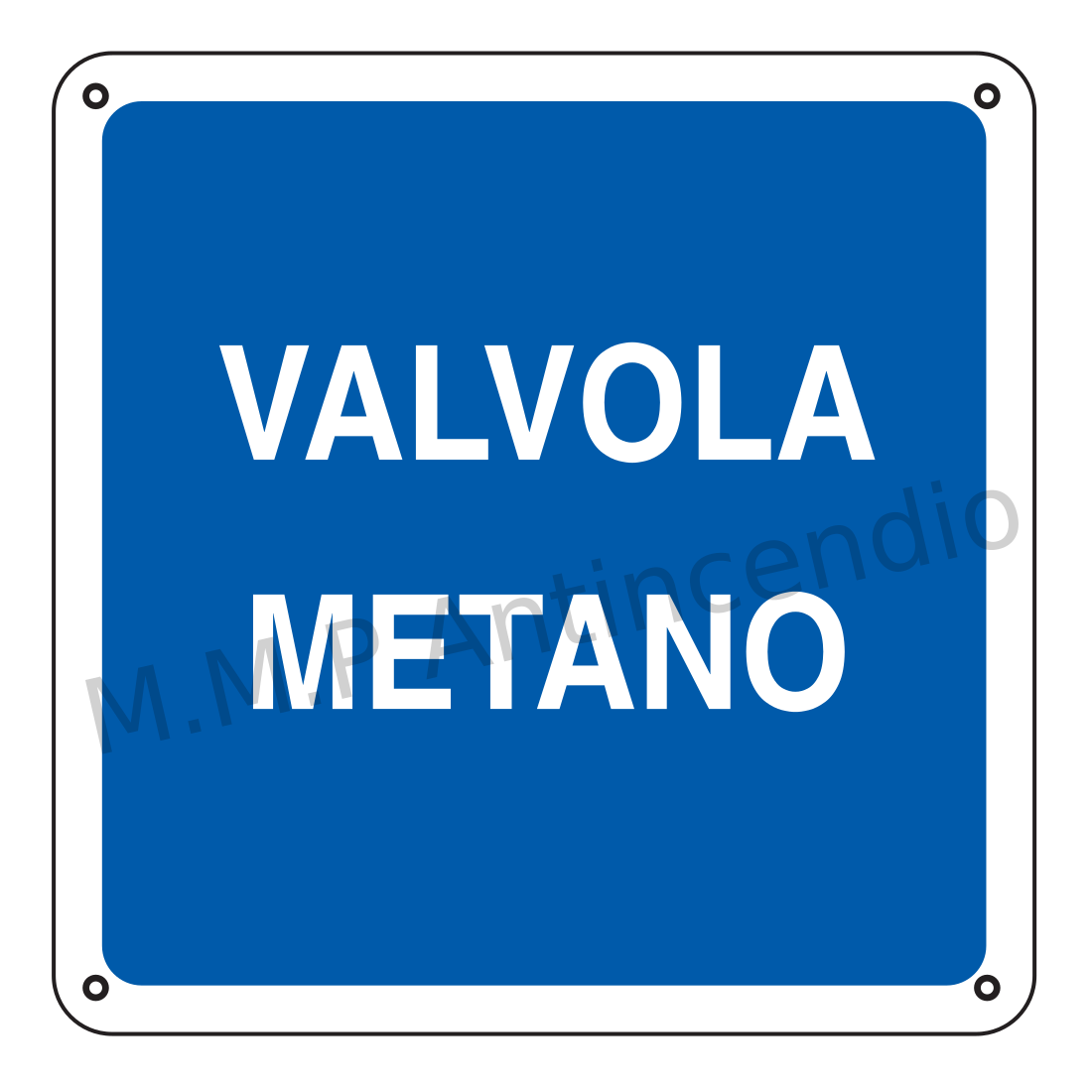 Valvola metano