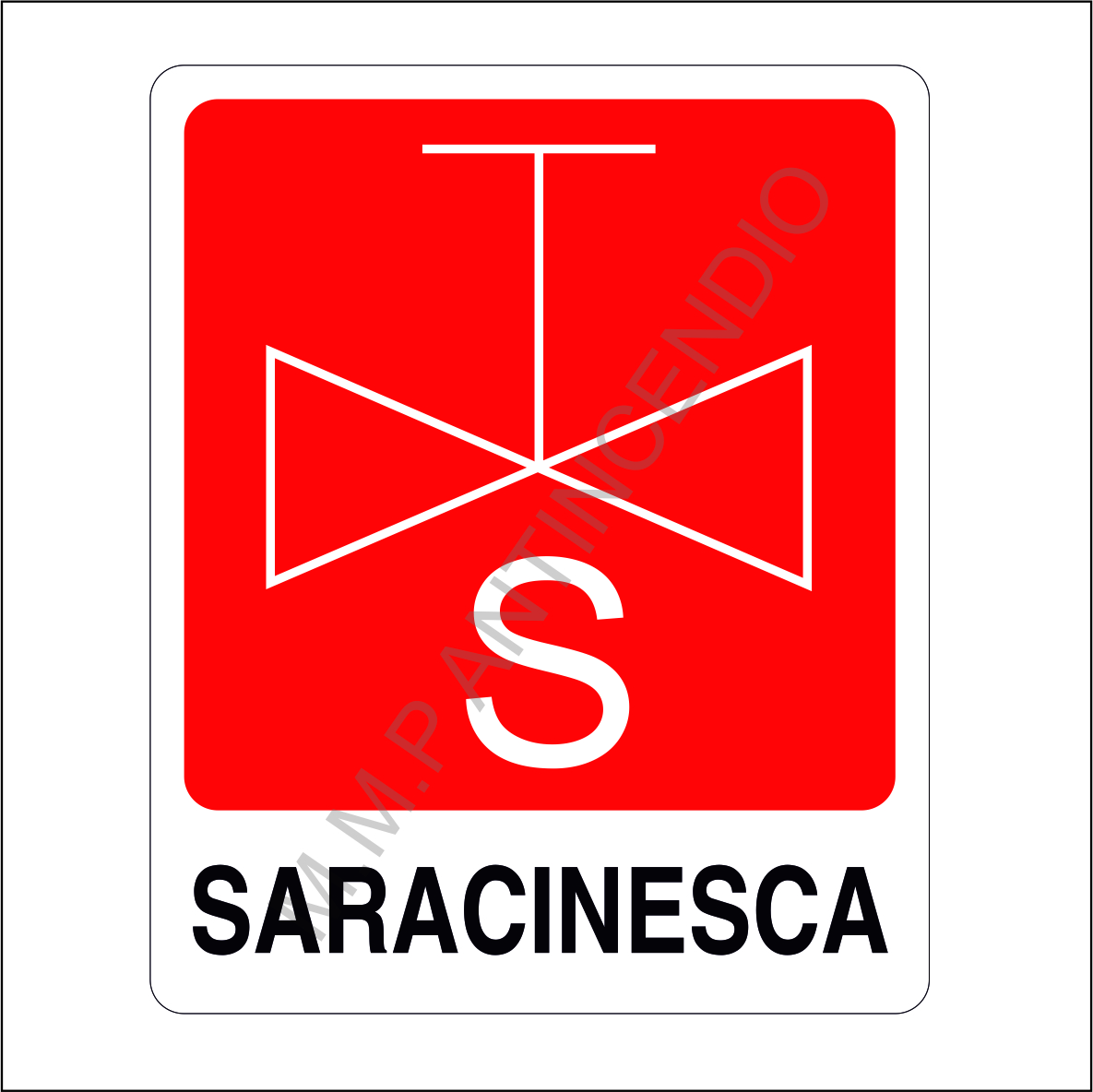 Cartello Saracinesca